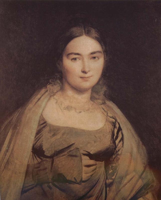 Jean-Auguste Dominique Ingres Mrs. Madelin France oil painting art